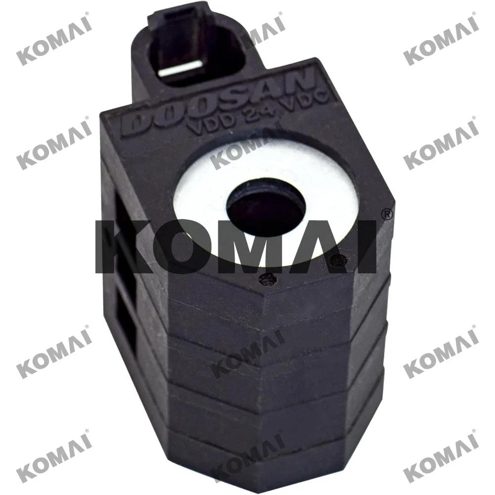 

XOJOX 24V DC Solenoid Valve Coil, VDD Series, for Doosan DH80/150/225/300 Excavators