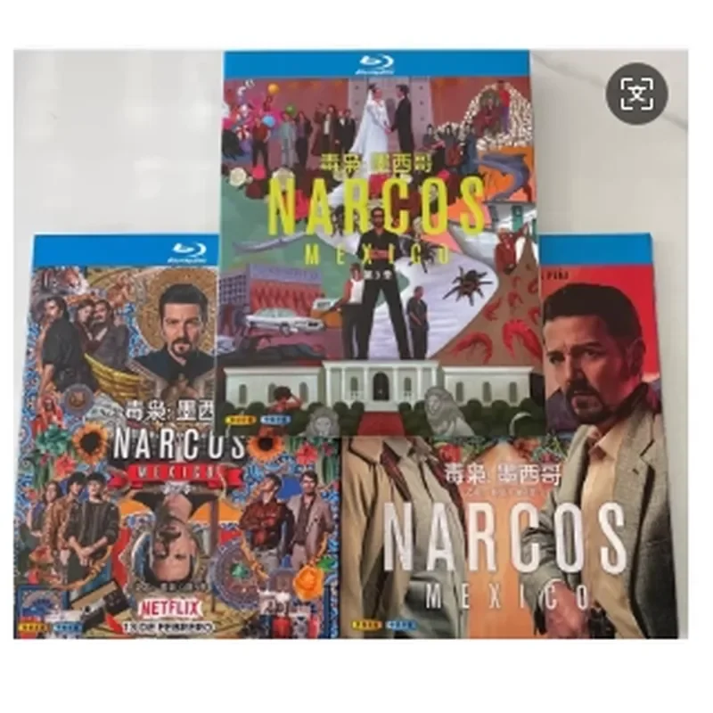 Blu-ray BD, Serie de Drama Estadounidense, Drug Lord Mexico, Temporada 123 Completa, Caja Oficial de 8 Discos Blu-ray DVD