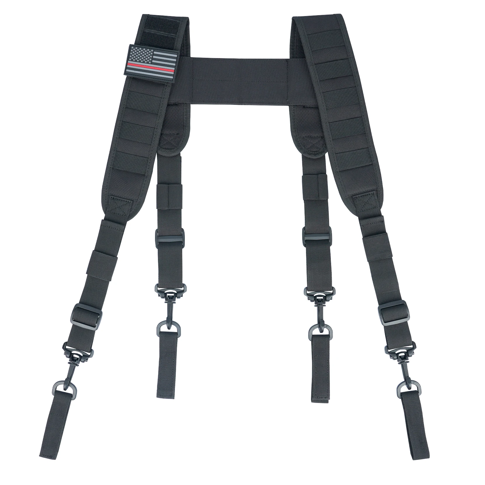 MELOTOUGH Tactical Suspenders for Duty Military Belt Harness Police Suspenders Law Enforcement Belt (Belt Not Include)