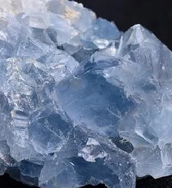 1pc Natural Beautiful Celestite Crystal Raw Druzy Cluster Blue Geode Rough Mineral Specimen Stone Collection