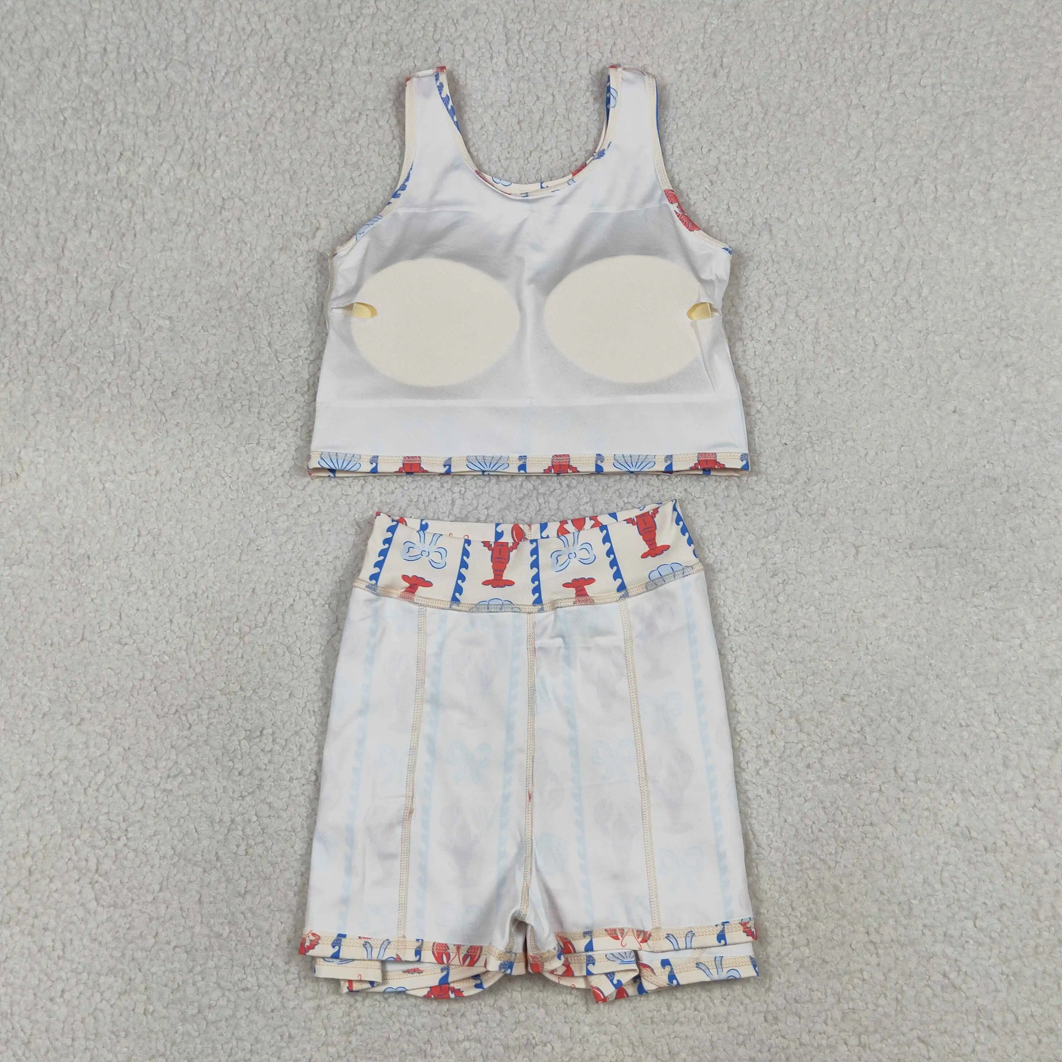 卸売ベビーガールヨガアクティブカニボウズ服幼児シャツスカート - Baby Yoga Clothing のレビューと価格