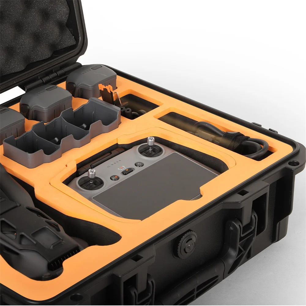Storage Bag Box For DJI Mavic 3 Pro RC Pro 2/RC2 Remote Controller Explosion-proof Safety Carrying Case Hand Portable Cover Box