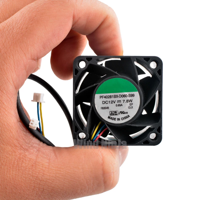 عالية السرعة 4 سنتيمتر مروحة التبريد 40 مللي متر DC12V 7.8 واط 4pin المزدوج الكرة تحمل قابل للتعديل أجهزة الكمبيوتر متوافق إمدادات الطاقة