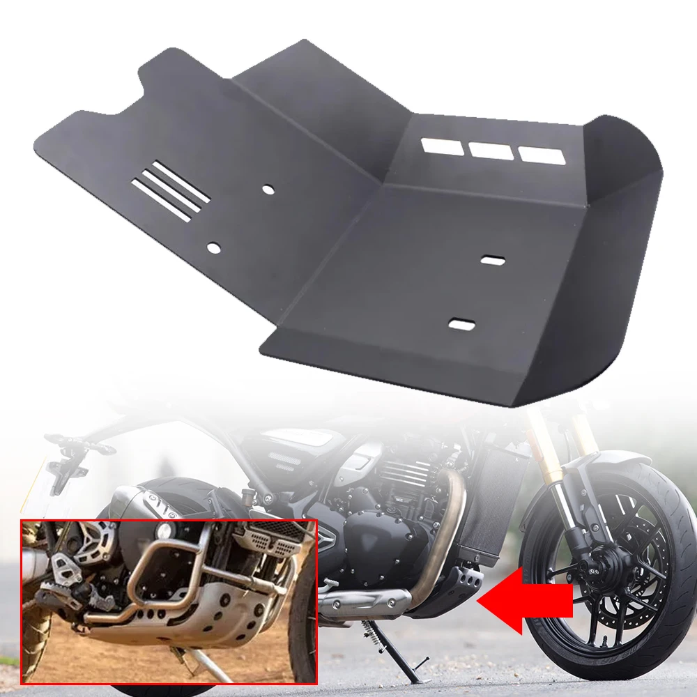 

Fit For Triumph Speed400 SPEED400 Speed 400 2024 2025 Motorcycle Skid Plate Bash Frame Guard Engine Protection Cover Accessories