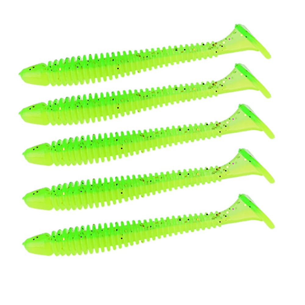 10 pçs/lote 7cm/10cm isca macia isca de pesca isca macia isca shad