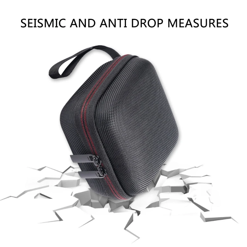 Handbag Handheld Game Console Shockproof Protector Case with Lanyard Mesh Pocket