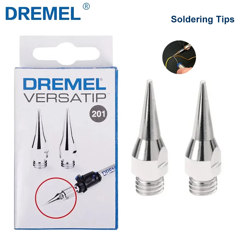 

Dremel 201/204 Welding Tips Tool Gas Soldering Iron Stamping Head Soldering Torch Tip for Pyrography Soldering Melting Hot Cut