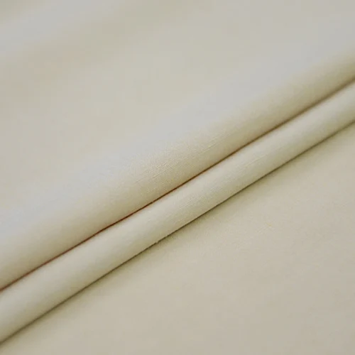 Beige silk blending linen fabric silk linen blended fabric 36momme 45\