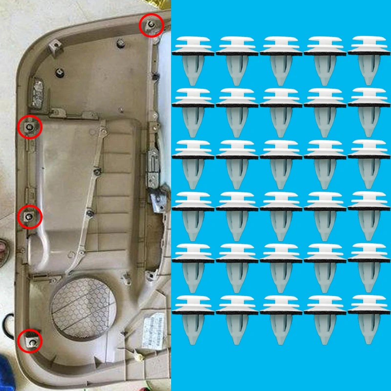 Door Panel Card Trim Clips For Bmw E82 F20 F21 F22 F23 F45 F46 F87 F30 F31 F80 E90 E91 E92 E93 E46 F30 F31 F80 F32 F33 F82 F83