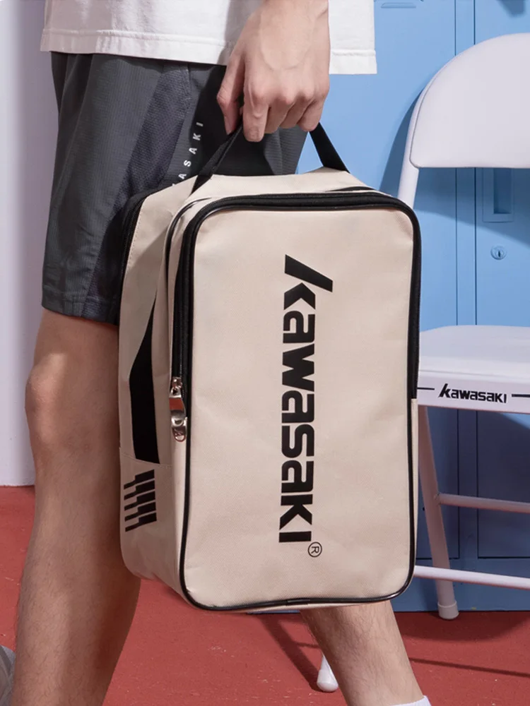 Kawasaki-Bolsa de zapatos de bádminton para viaje, bolsa de zapatos multifuncional portátil para deportes y ocio, B2018