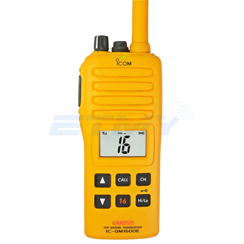 Long Range Icom IC-GM1600E Handheld Radio marine VHF handheld device GMDSS Portable for Survival Craft