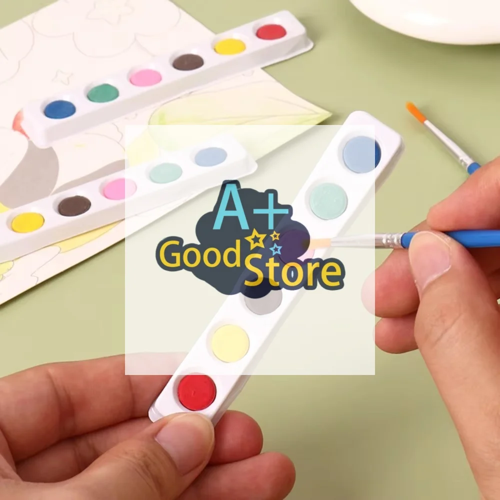 Children'S Watercolor Set Transparent Watercolor Paint Set Watercolor Travel Kit Portable Art Paint Set For Home Children Studio