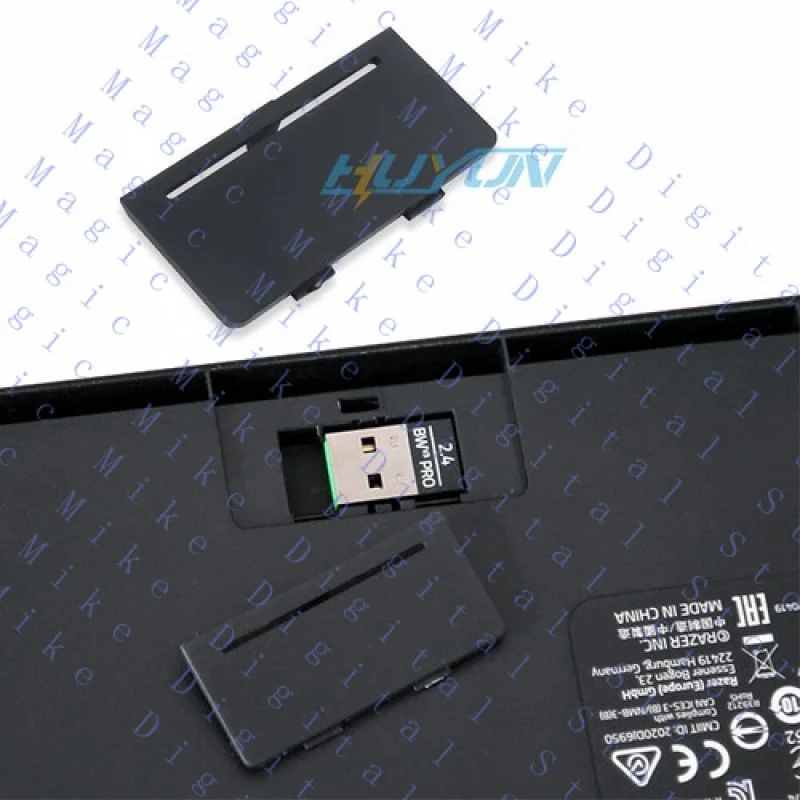 H  USB Keyboard Type Housing Back Cover for Razer Blackwidow V3 PRO/MINI Keyboards
