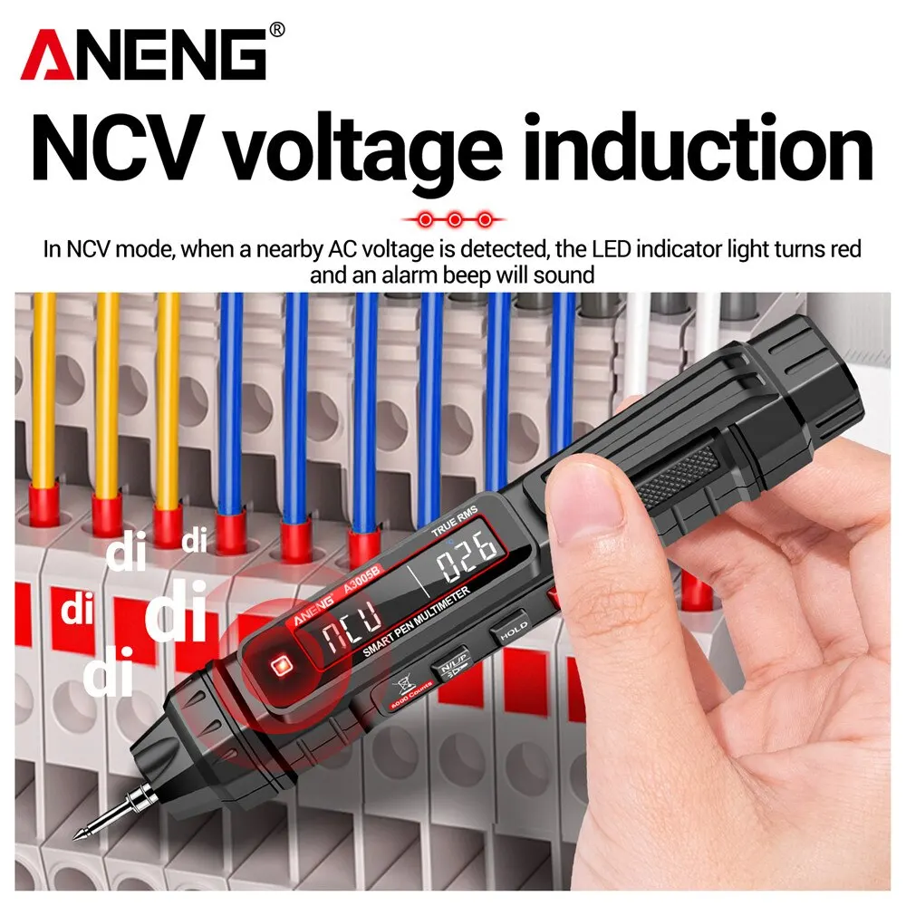 ANENG A3005A/ B Multimetro Detections Pen Type True RMS Meter Multimeters Pen Auto AC/DC Voltage Instant Testers Detector Tools