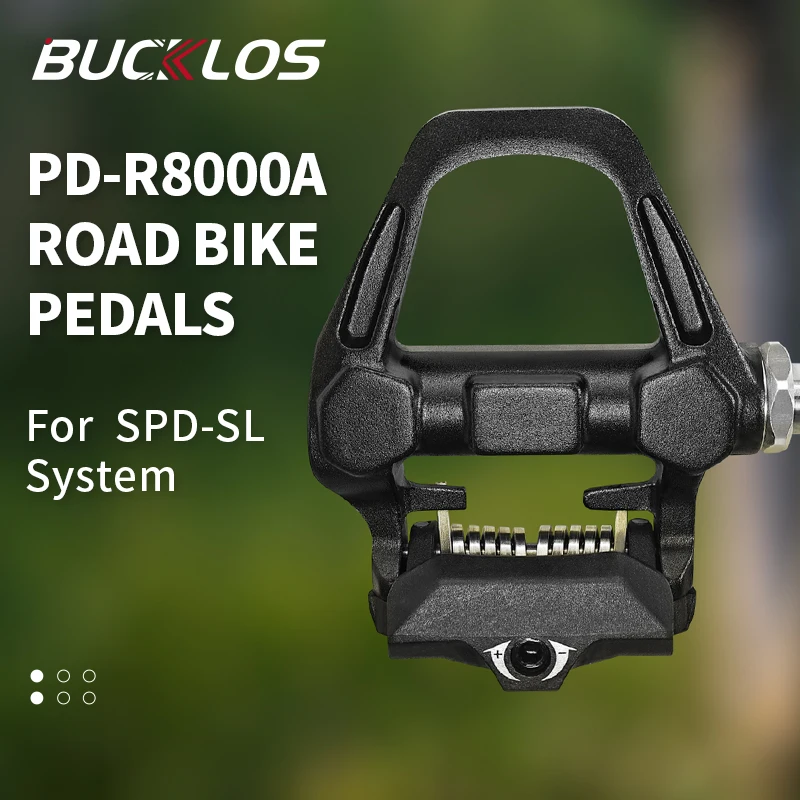 AliExpress BUCKLOS Bicycle Self-locking Pedal for Spd Sl System Road Bike Pedal High Strength Road Bicycle Clipless Pedals for SHIMANO