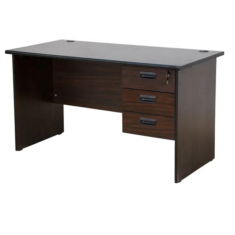 Bureau de direction moderne, mobilier de bureau en bois, design de table