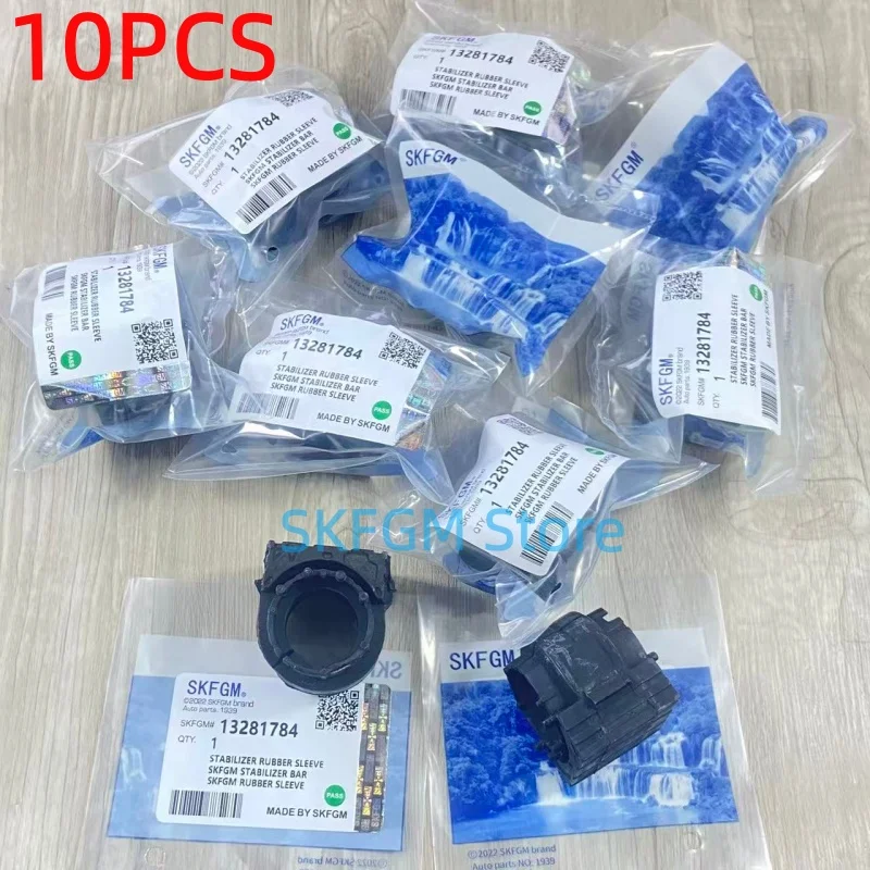 

10pcs Original Front Axle Anti-roll Bar Bushing Kit Isolation Stabilizer Rubber For Chevrolet Cruze Malibu Opel ASTRA 13281784
