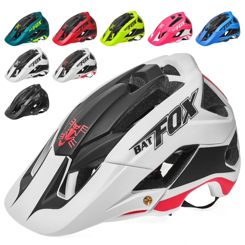 

BATFOX Cycling Bicycle Helmet women men MTB Casco Mountain Bike Helmet Road Ultralight Safety Hat capacete ciclismo mtb Helmets