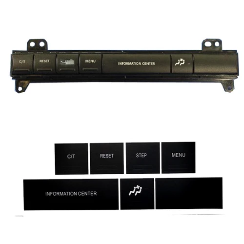 Imagen 1 del producto Pegatinas de reparación de botones de consola central de coche para Chrysler para Jeep Control 05-09 pegatinas de reparación de información