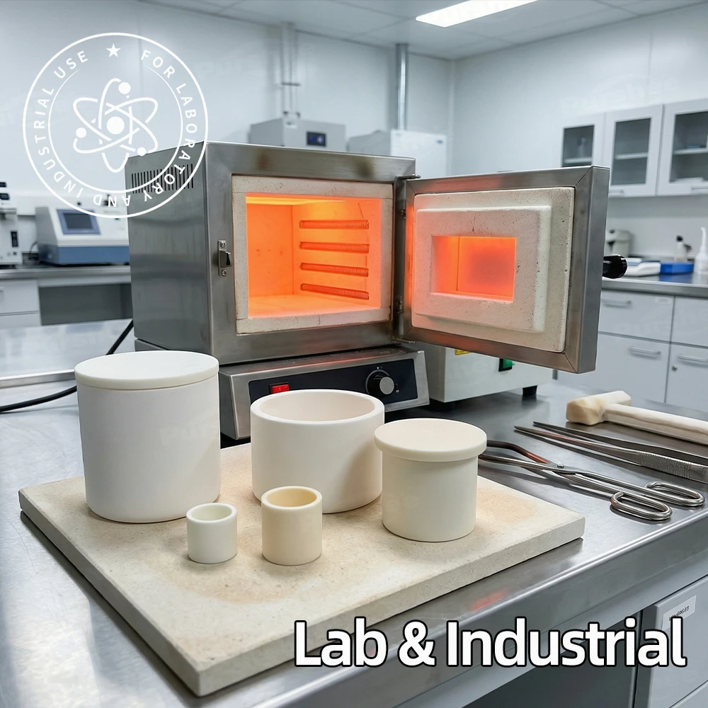 Цилиндрический-тигель-из-99-оксида-алюминия-различных-размеров-для-лабораторных-промышленных-аналитических-работ-устойчивый-к-высоким-температурам-с-длительным-сроком-службы