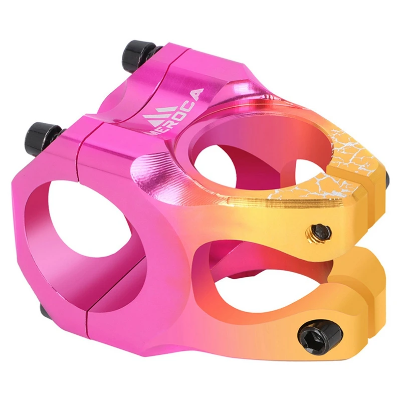 

MEROCA Bicycle Handlebar Stem 35Mm Road/Mountain Power Short Bike Bridge 28.6X31.8Mm Cycling Adjustable Stem Riser Table