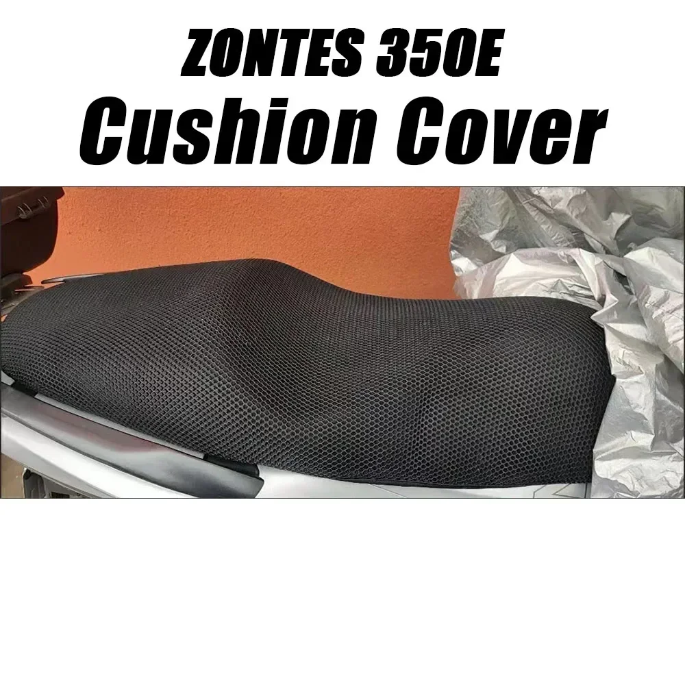 Neues Zubehör Schutz kissen Sitz bezug für Zontes 350e 350 e 350 Nylon Stoff Sattels itz bezug Kissen bezug – Detail 1