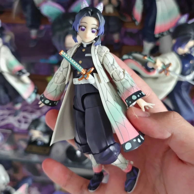 

In Stock Spot Bandai S.H.Figuarts Shf Demon Slayer Shinobu Kocho Action Figure Model Toys Collectible Birthday Gift