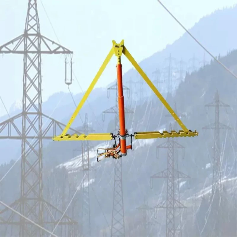 Electric Power Construction Multifunctional Holding Rod High Voltage Resistant Adjustable Insulated Crossarm Holding Rod
