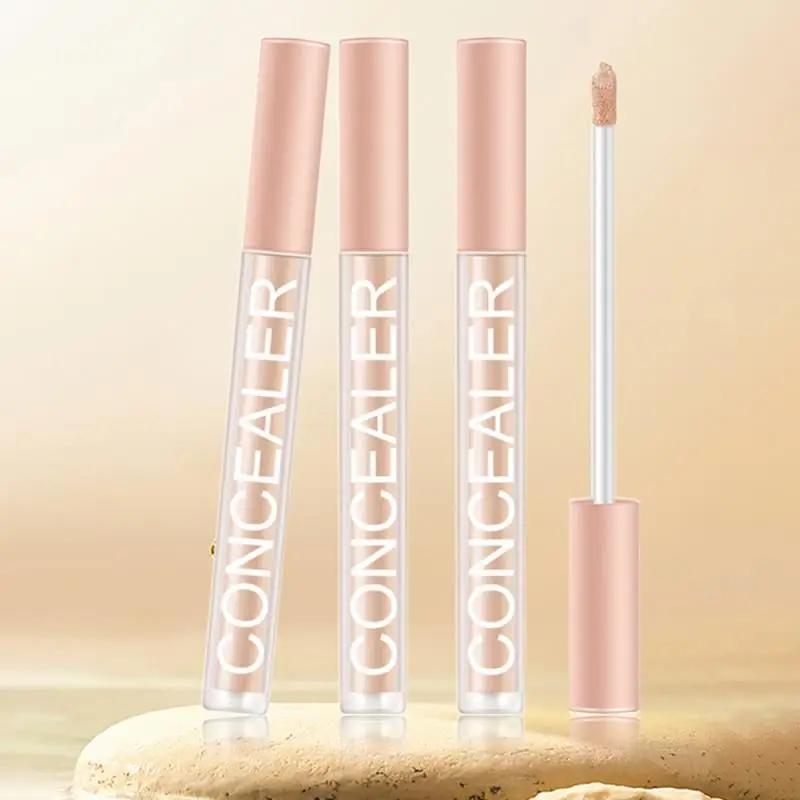 Eye Liquid Concealer Base 2 Colors Full Coverage Suit For All Skin Face Makeup Lip/Dark Eye Circle Cover Concealer Long Lasting