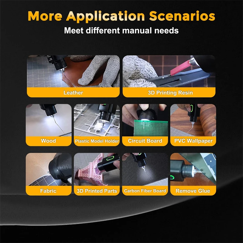 برو الأوروبي القياسية بالموجات فوق الصوتية القاطع البلاستيك الاكريليك النقش سكين يده عالية الطاقة قطع لتقوم بها بنفسك أداة سكّين متعدّد الاستخدامات المنشار