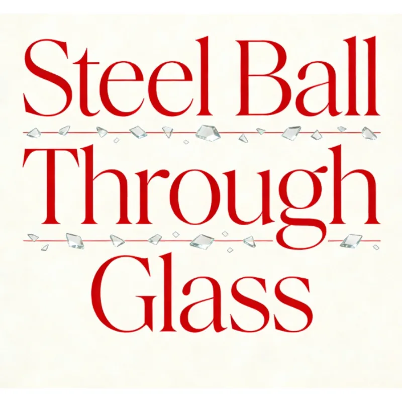 

Стальной шар через стекло — твердый шар через твердое стекло, сценический фокус, реквизит фокусника с иллюзией