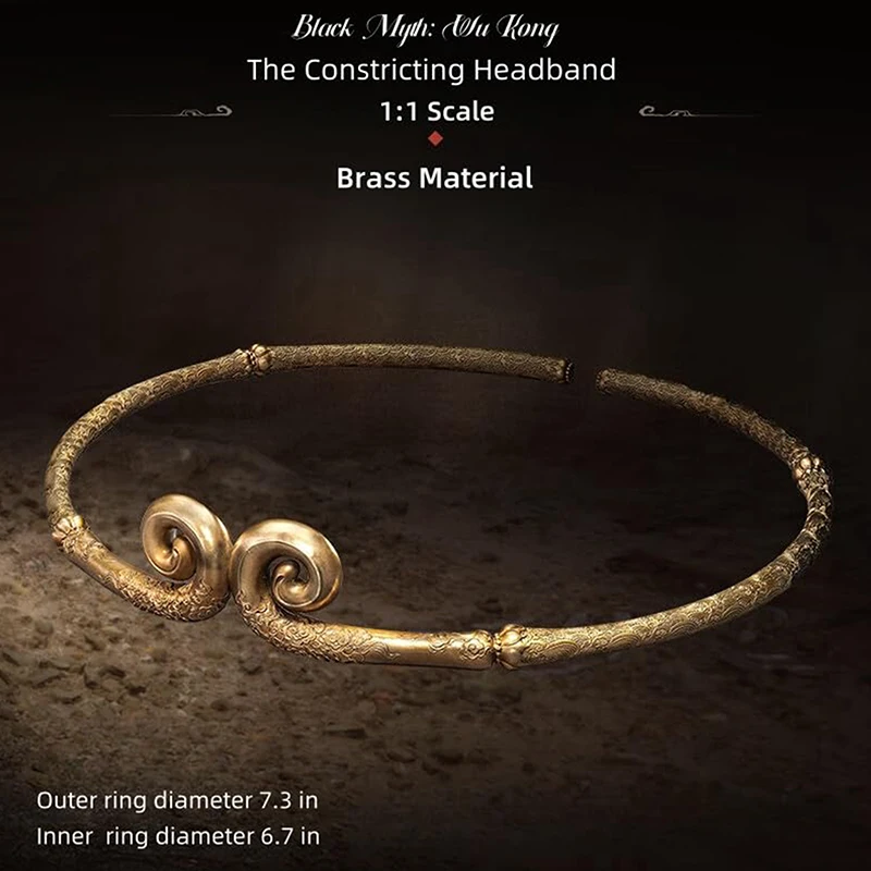 Wu Kong 4-Piece Collector's Edition Set Constricting Headband And Jewelry Set Exclusive Gaming Merchandise For Gamers Simulation