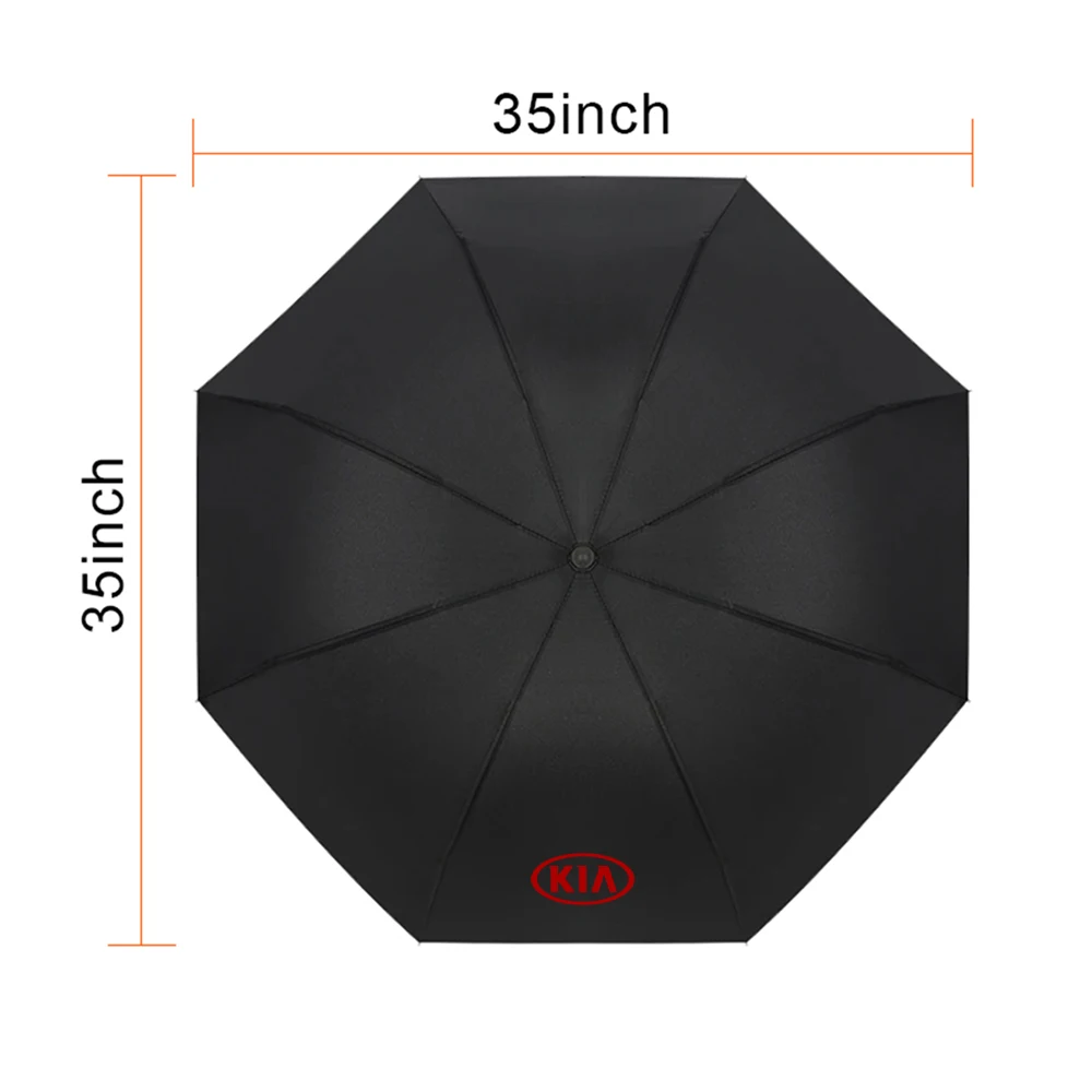 

High-end Car Folding Sunshade Windproof Umbrella For KIA Stinger Sonet Rio Forte 5 3 4 K7 K5 K8 K3 Ray X Ceed EV6 Borrego Cerato