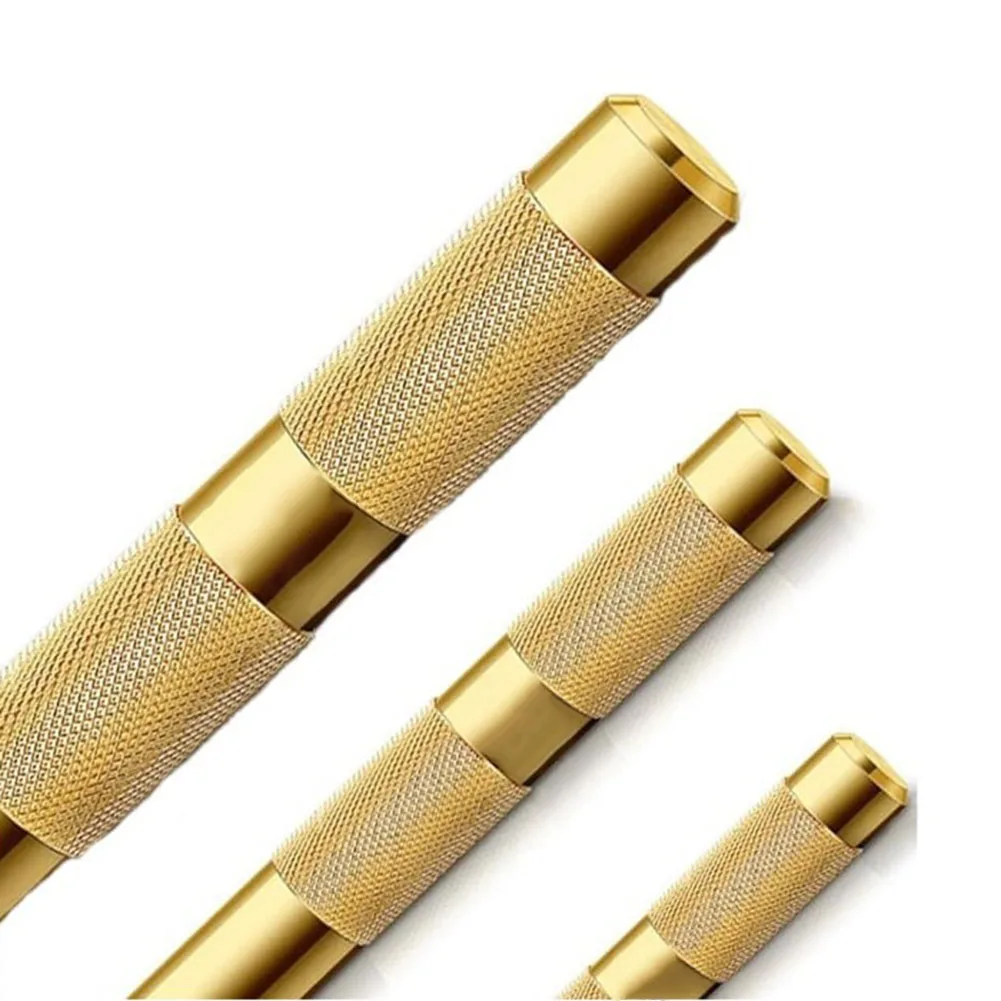 3Pcs Brass Drift Punch Set for Engineering and Construction Non Marring Chisel Punches for Auto Repair and Woodworking