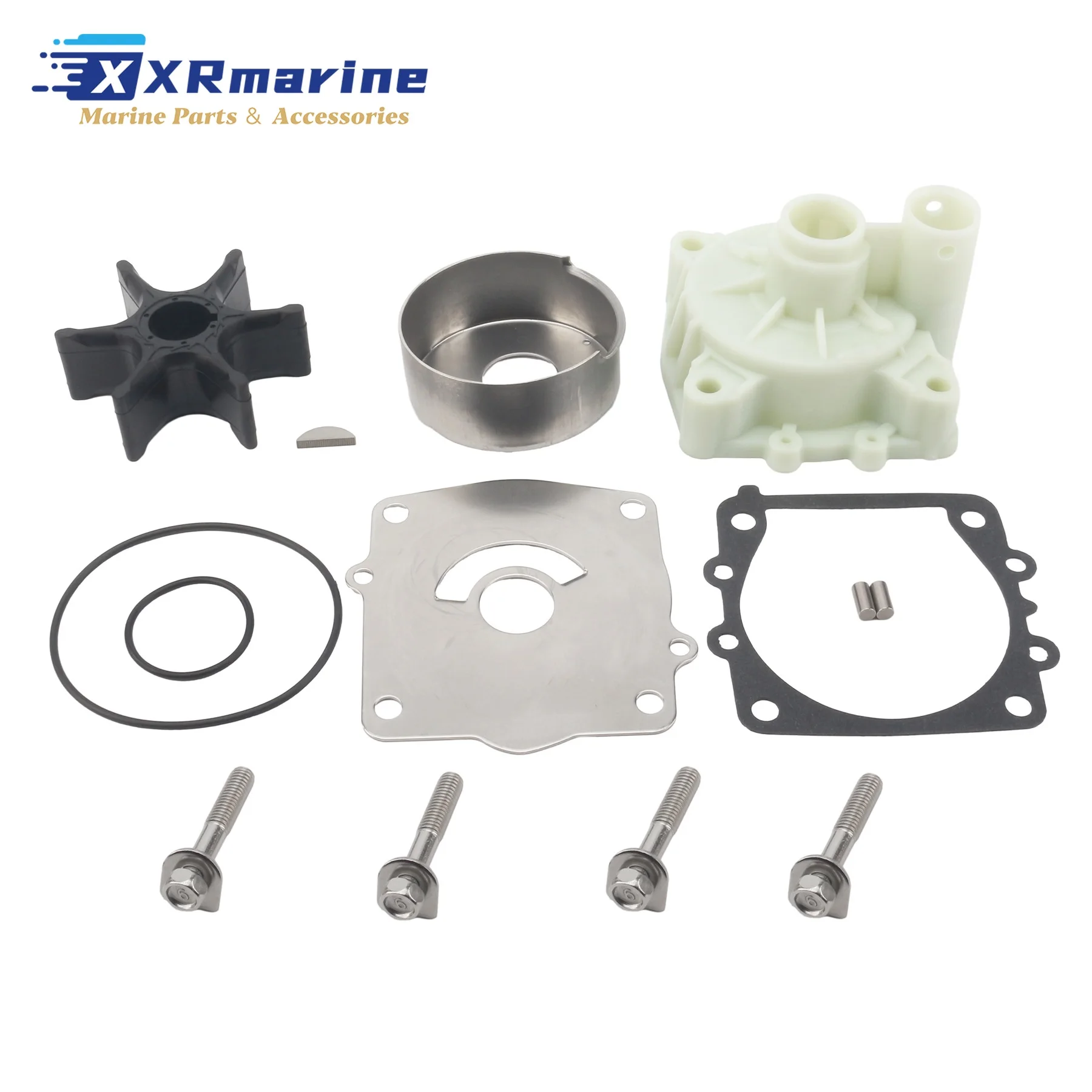 Impeller Repair Kit 61A-W0078-01 Fits for Yamaha 150 To 250 HP Outboard Engine Replaces 61A-W0078-A2 61A-W0078-A3 Sierra 18-3395