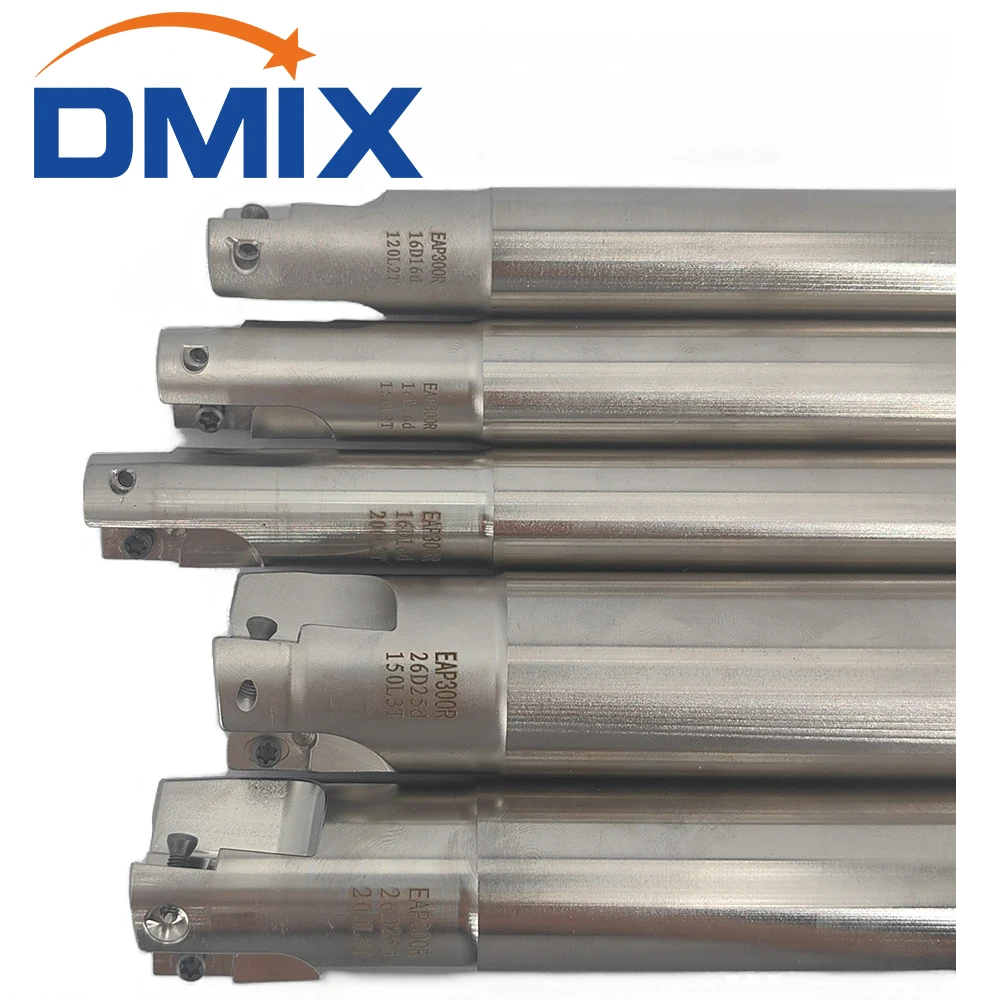 Imagem -06 - Dmix Bat300r Eap300r Inserções de Carboneto Fixação Fresagem Corte Ombros Ângulos Retos Fresas de Precisão para Lâminas Apmt1135