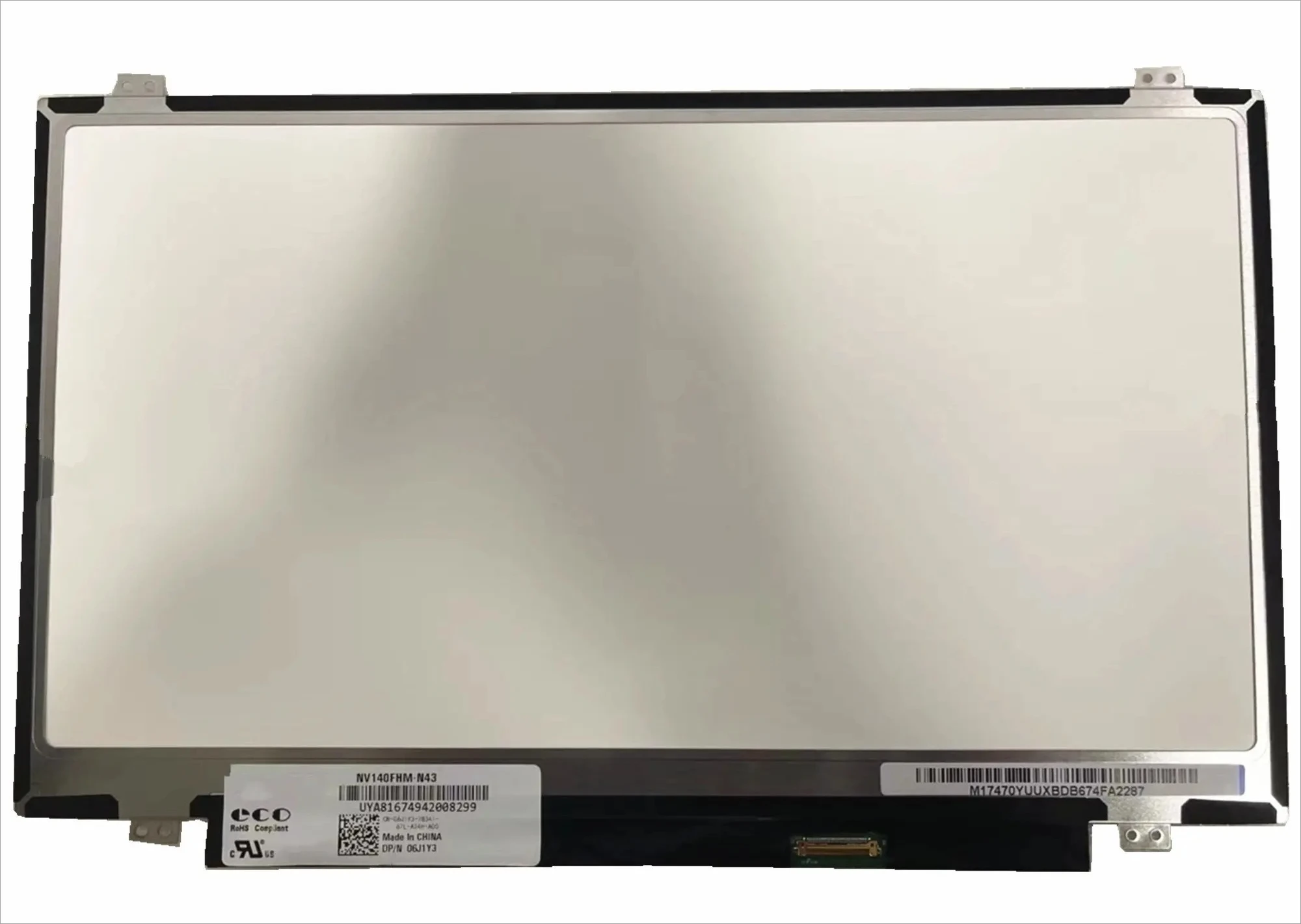 

NV140FHM-N43 LP140WF6-SPB1 14.0'' IPS Laptop LCD Screen Matrix 1920*1080 EDP 30 PINS 72% NTSC
