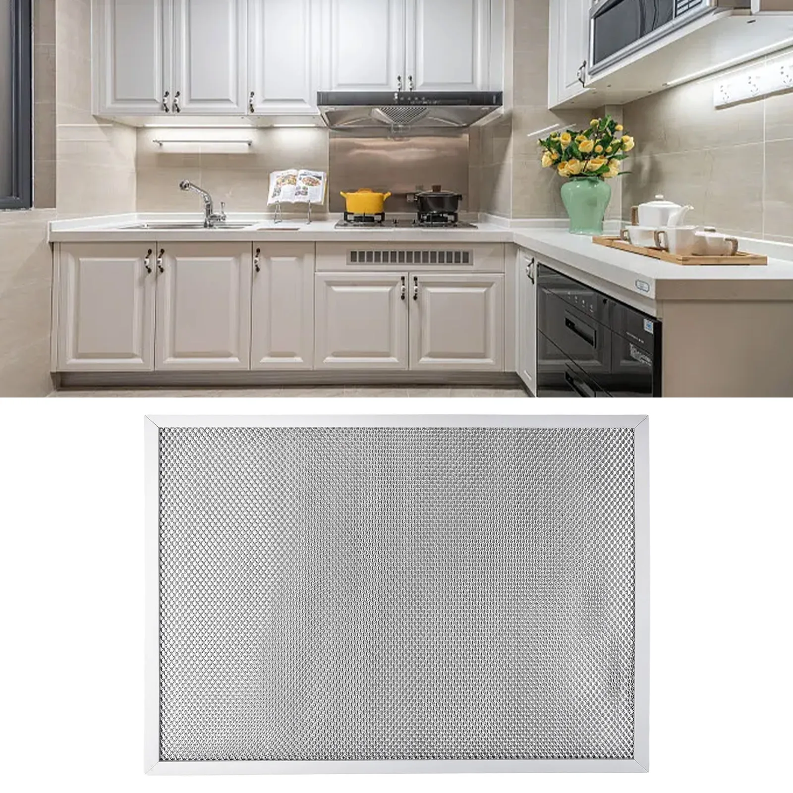 

Brand New Range Hood Filters Kitchen Accesories 288mmx362mmx8.7mm Aluminum For Robinhood For Robinhood Alto 600