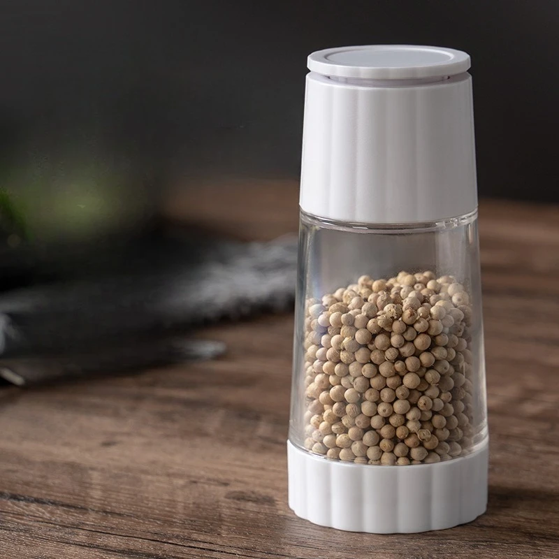 Pepper GrinderRotatingManual SeaSaltPepper Seasoning BottleGrinderGlass Seasoning Bottle Grinder