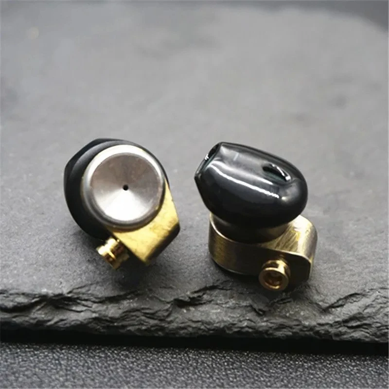 

DIY MMCX Replaceable Cable Earphones with 32 Ohm Tesla Driver Metal Semi-In-Ear Headphones Clear Balanced Sound HiFi Headset