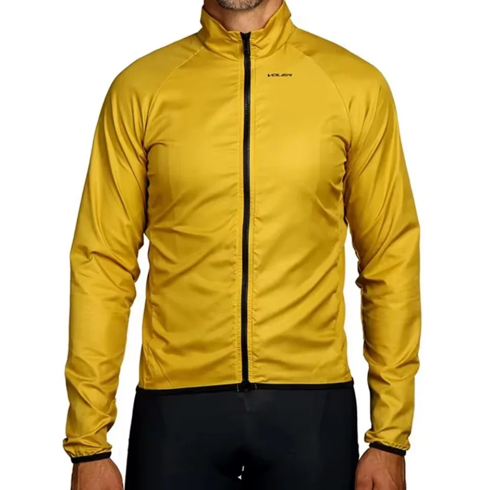VOLER Cycling Windproof/Waterproof Men's Long Sleeve Jerseys Windbreak Bike Rain Jacket Lightweight Mtb Shirts Jaqueta Ciclismo - Image 3