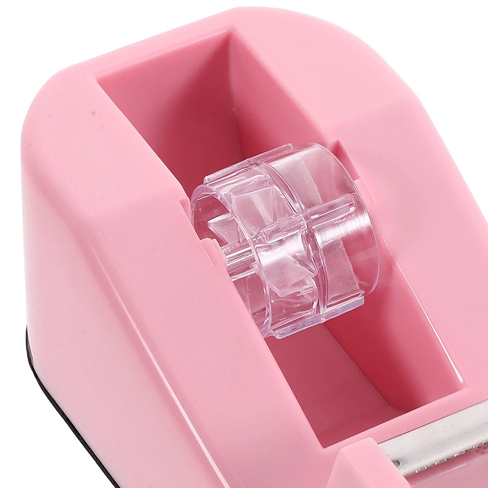 

2pcs Tape Macaron Color Desktop Office Supplies Refillable Desk Tape Dispenser Packing Plastic Handheld