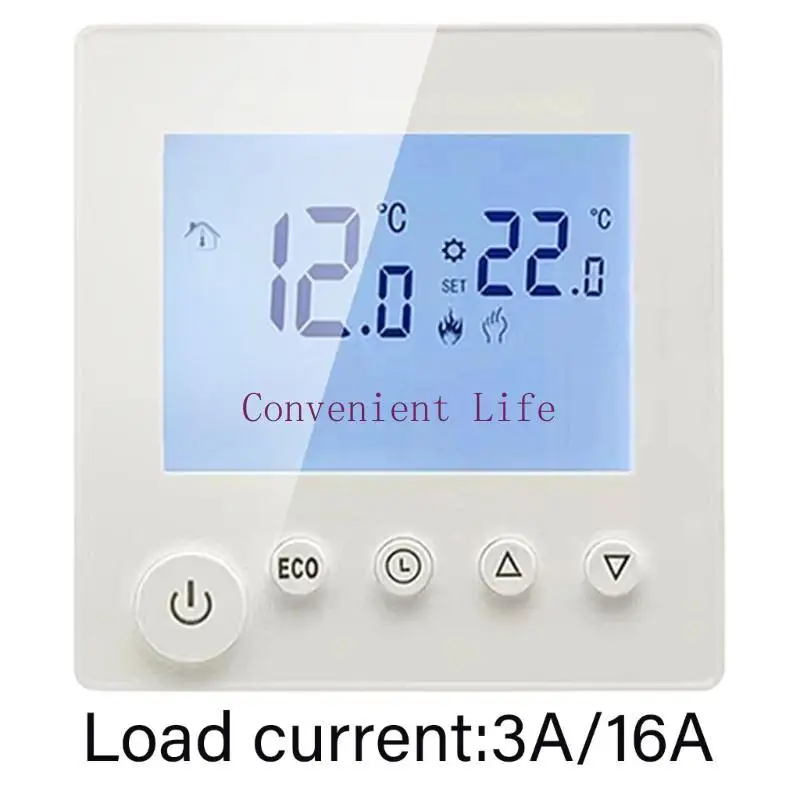 L1EE ترموستات مضخة الحرارة الموفرة للطاقة غير قابل للبرمجة ترموستات التدفئة الأرضية