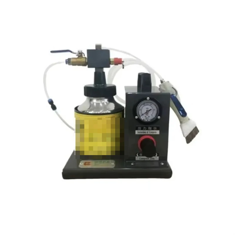 

Pneumatic double/single head glue filling machine Automatic painting machine Shoe leather brush gluing machine