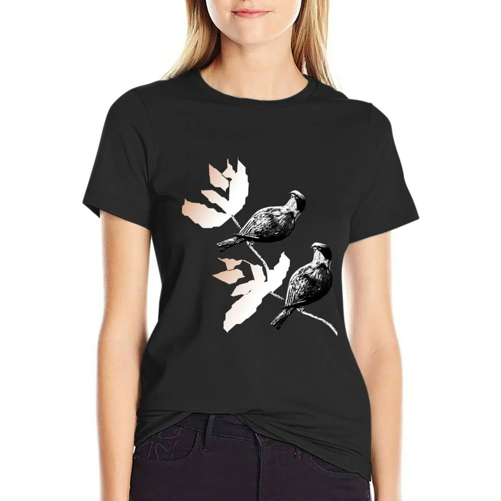

Sunrise at the island with the Black Capped Lories 4 T-Shirt summer tops blacks cute clothes Womens graphic t shirts
