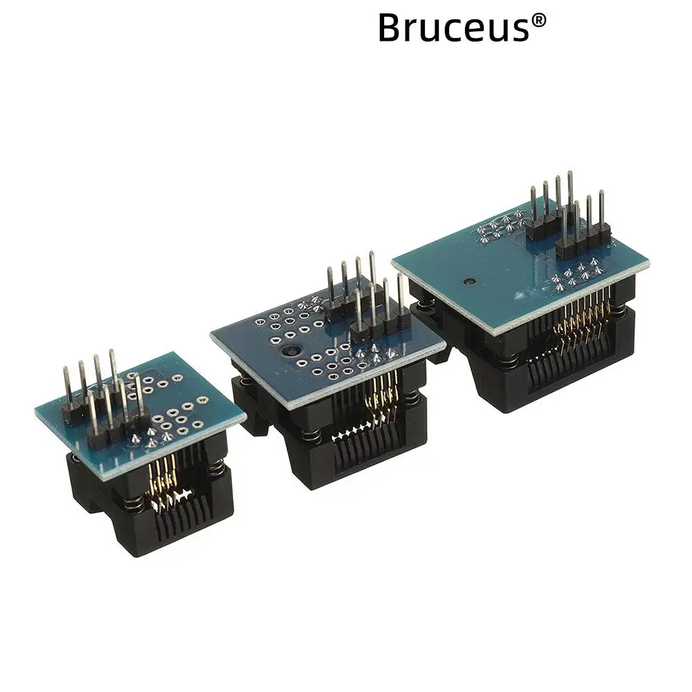 EZP2023+ High-Speed USB SPI Programmer+12 DIY-Kit Adapters Support 24 25 26 93 95 EEPROM 25 Flash Bios Chip Replace 2019