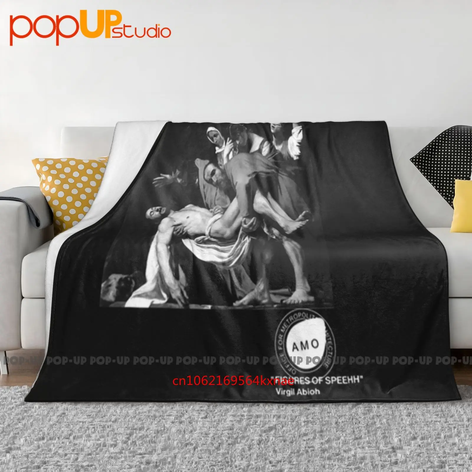 Virgil Abloh Mca Art ультра-мягкое одеяло, зимнее одеяло, чехлы на диван, покрывала на кровать