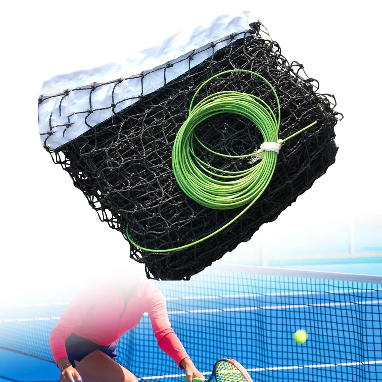 Standard Indoor And Outdoor Tennis Net, Quick to Install, Portable, Practical,