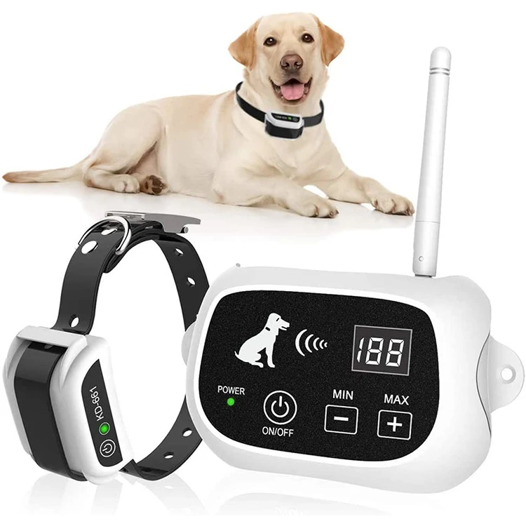 

KD661-wireless Fence for Dogs with Two Collars Rechargeable Wireless Fence Dog for Camping Dog Fence Perimeter Wireless