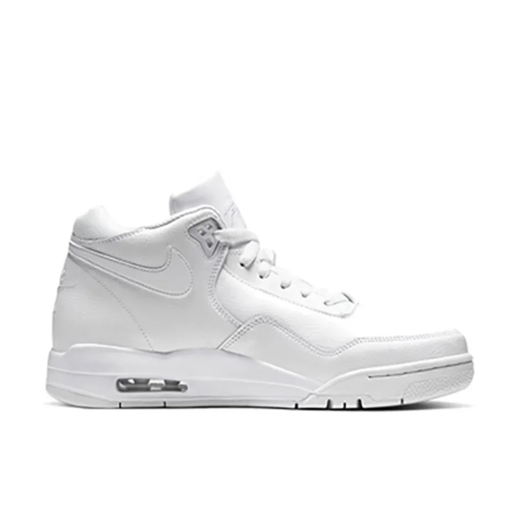 Nike Flight Legacy men's shoes mid jordan shoes 4 air cushion wear-resistant casual basketball trainers